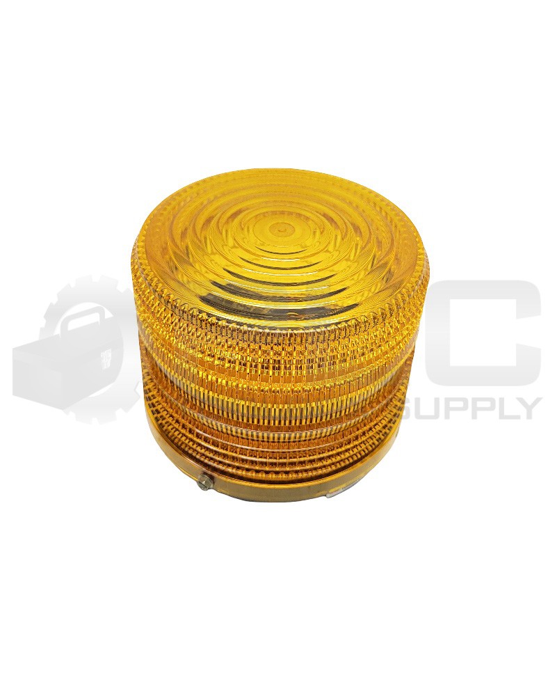 NEW FEDERAL SIGNAL 141ST /A3 ELECTRAFLASH AMBER STROBE LIGHT 12DC 0.18A
