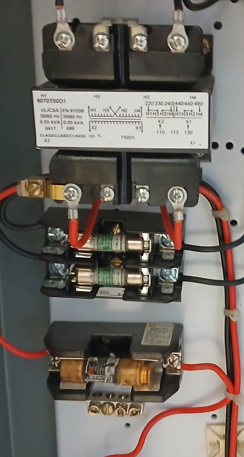 1 USED SQUARE D 8538SCG14V81CFF4P1R44TX10Y1072 COMBO MOTOR STARTER *MAKE OFFER*