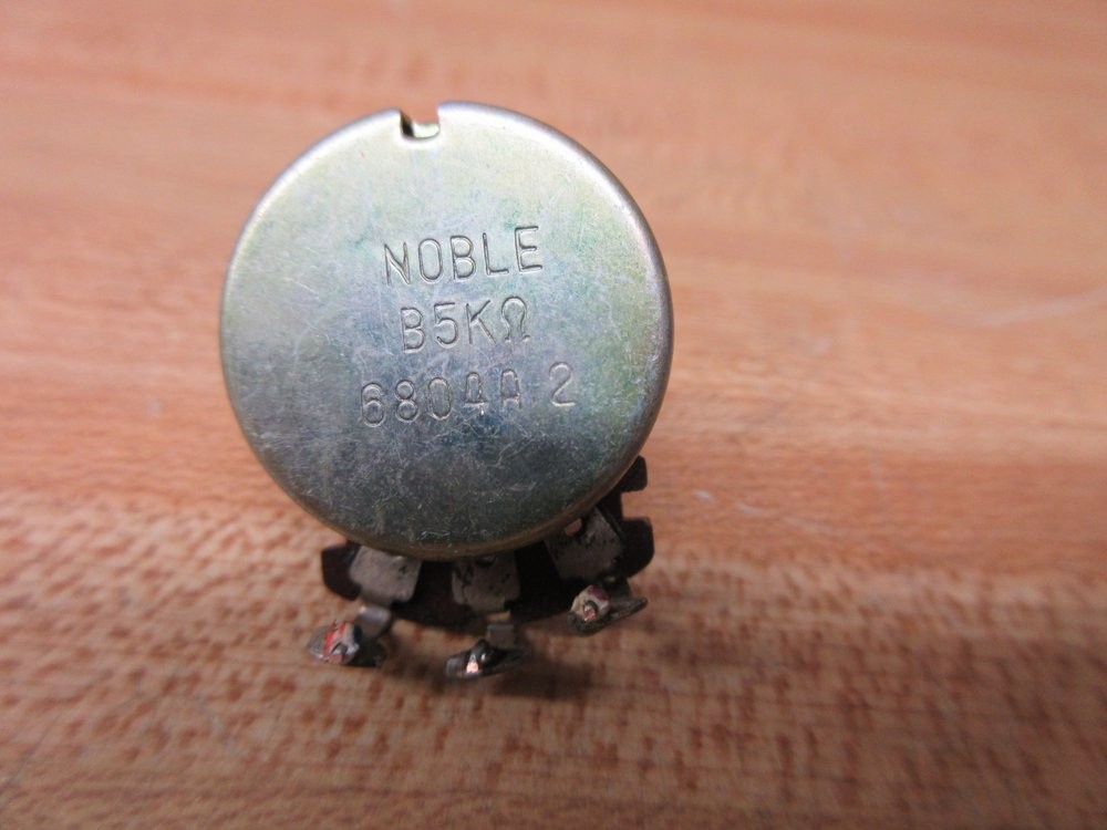 Noble B5K OHMS Potentiometer 6804A.2