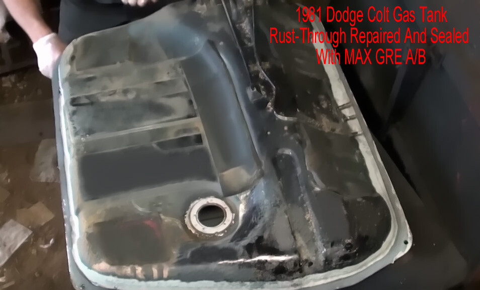 Gasoline Resistant Epoxy Resin 4 Fuel Tank Repair Restoration -Diesel E85 Blend