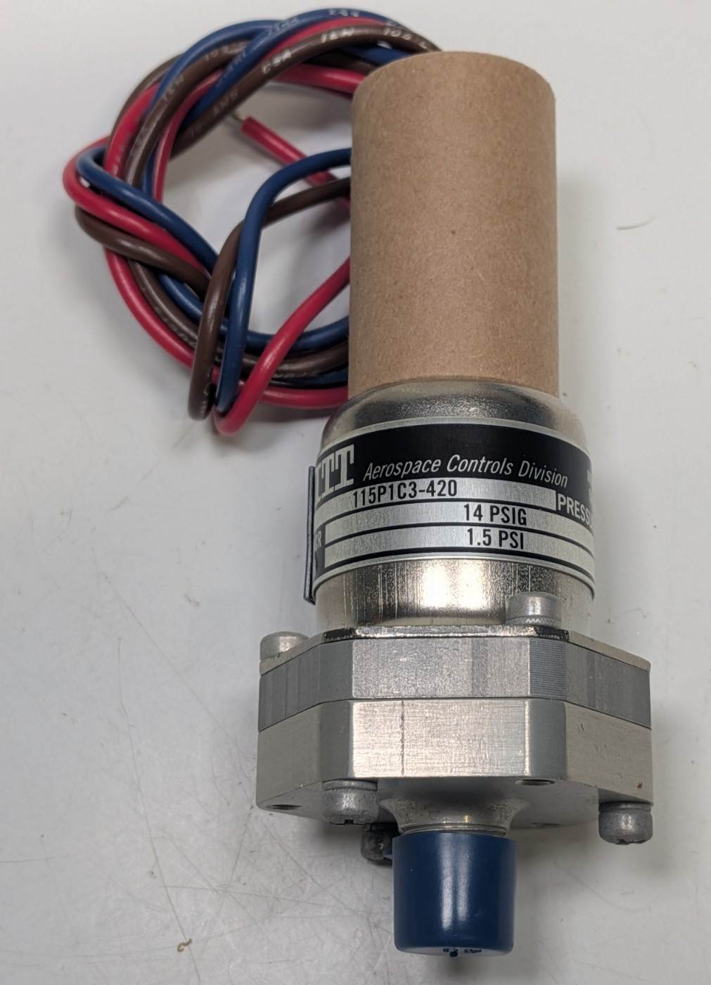 NEW ITT Neo-Dyn 115P1C3-420 14 PSIG / Pressure Switch 160 PSIG 5A 125/250 VAC