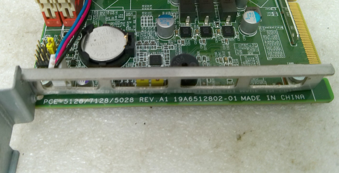 Advantech PCE-5128/7128/5028 REV.A1 19A6512802-01 Board W/ 8GB RAM