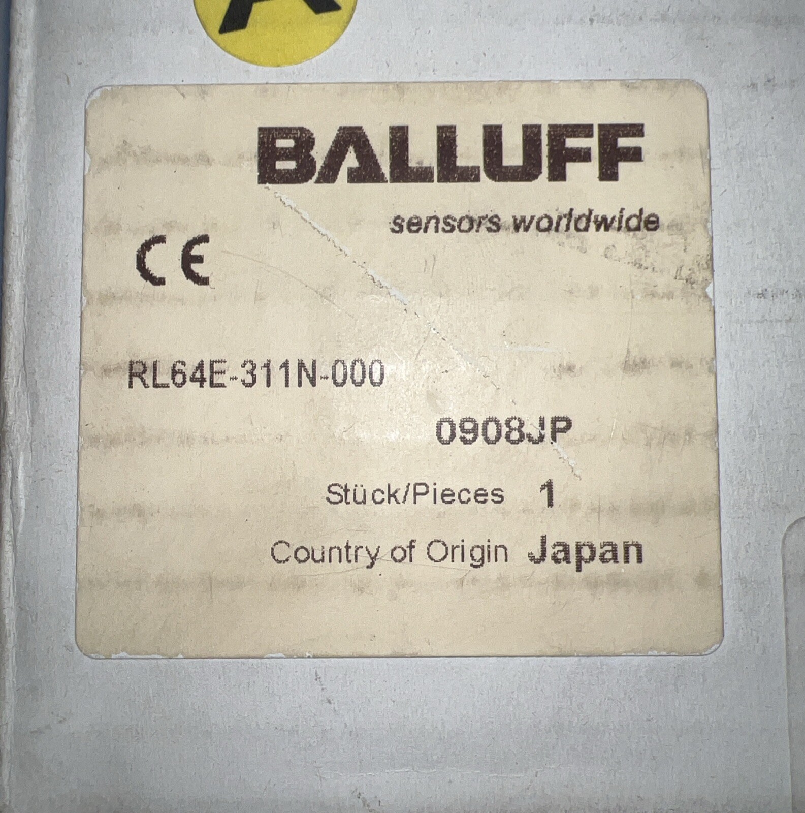 BALLUFF RL64E-311N-000 AMPLIFIER 24V-DC