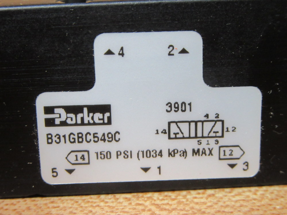 Parker B31GBC549C Valve