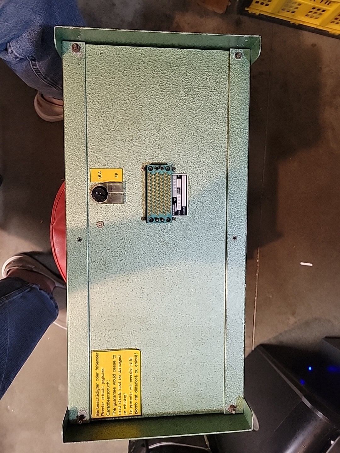 ARBURG 025350 POLYTRONICA CONTROL PANEL 4003 Or 41780 Nice Shape Used G2U