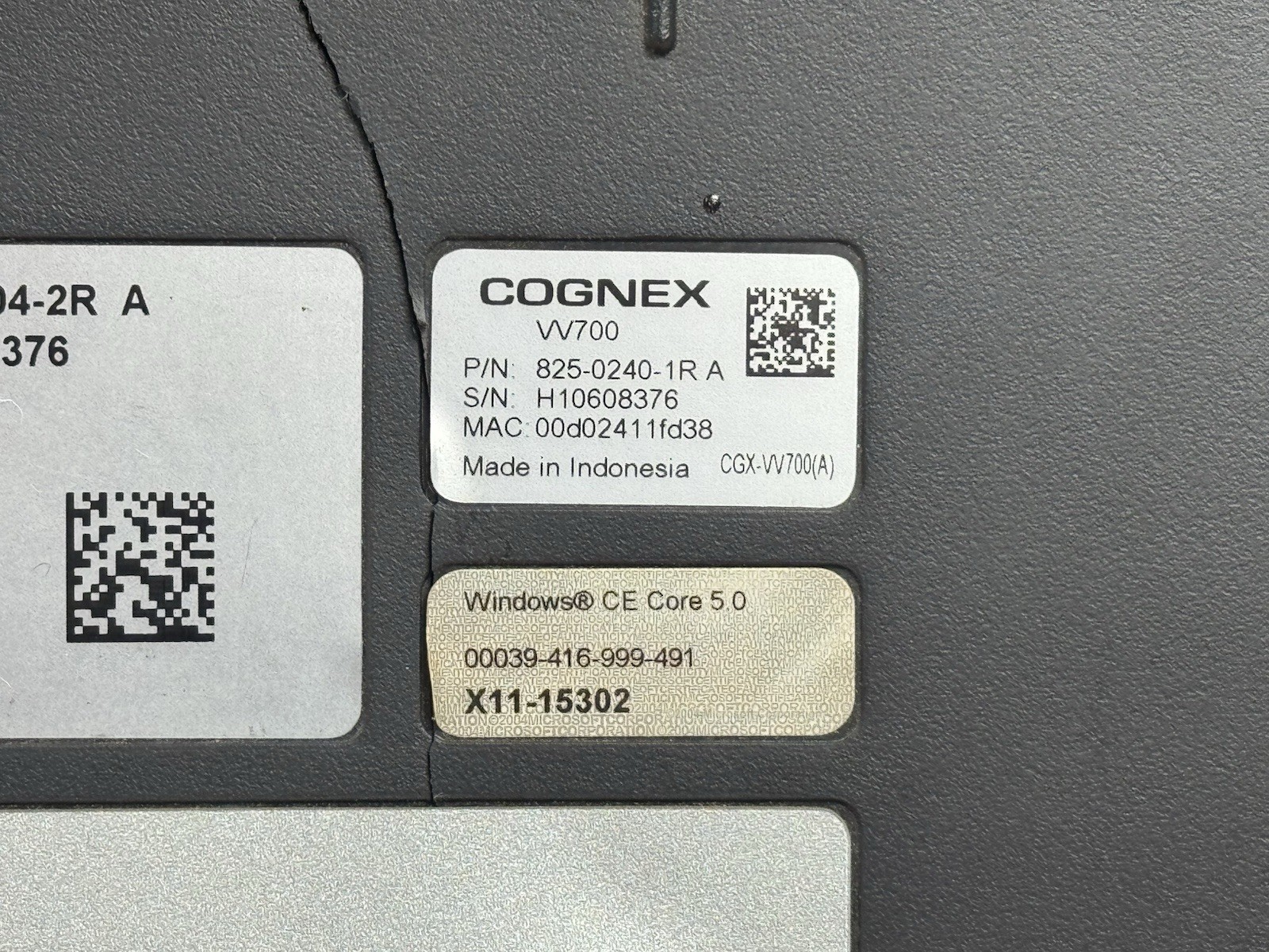 COGNEX 821-0004-2R A VISIONVIEW 700 Display Panel VV700 825-0240-1R A FAST SHIP