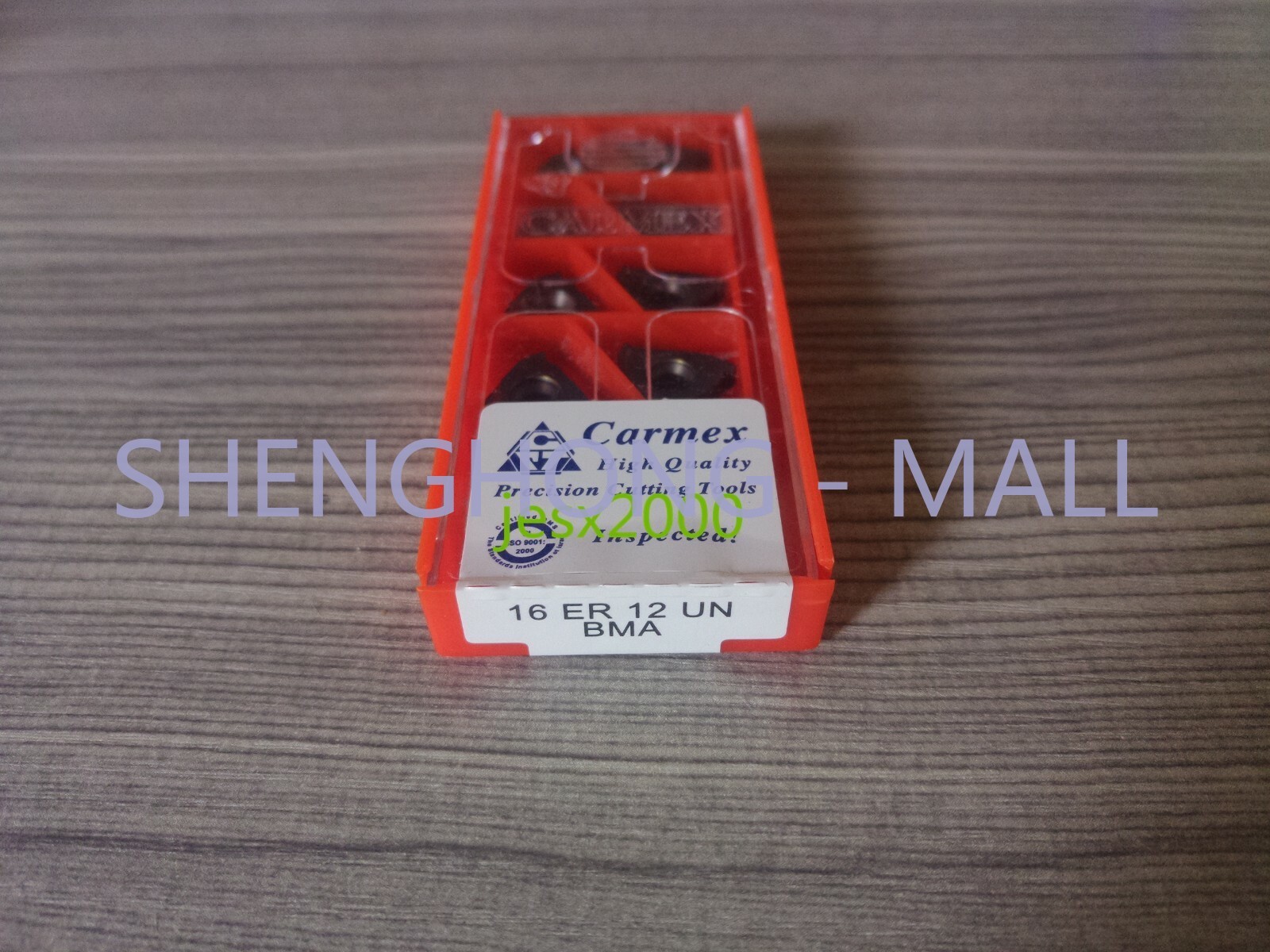 10PCS/Box Carmex threaded insert 16ER 12UN BMA