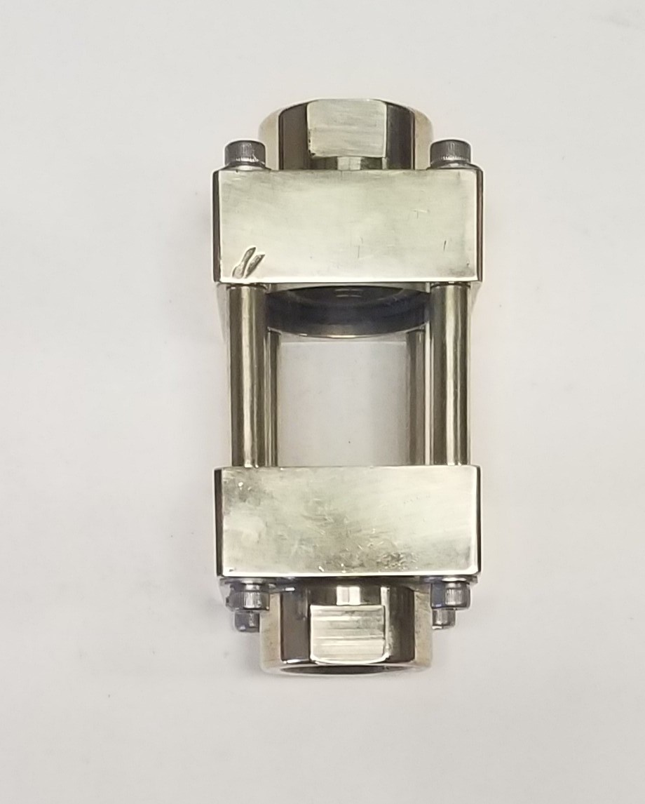 Sight Glass Flow Meter Lube Devices 3/4″ Brass Steampunk