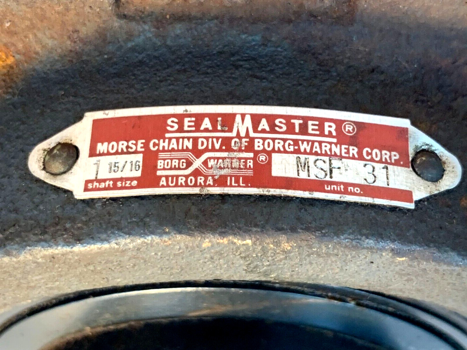 SEAL MASTER 4 BOLT FLANGE MOUNT BEARING F-510 BORE-1-15/16″