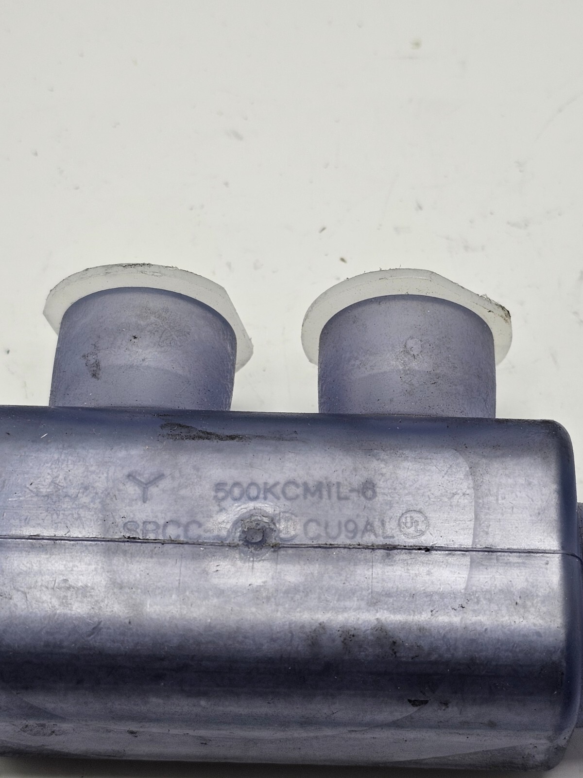 Burndy BISR-500 6AWG-500KCMIL AL9CU In-Line Splice Connector