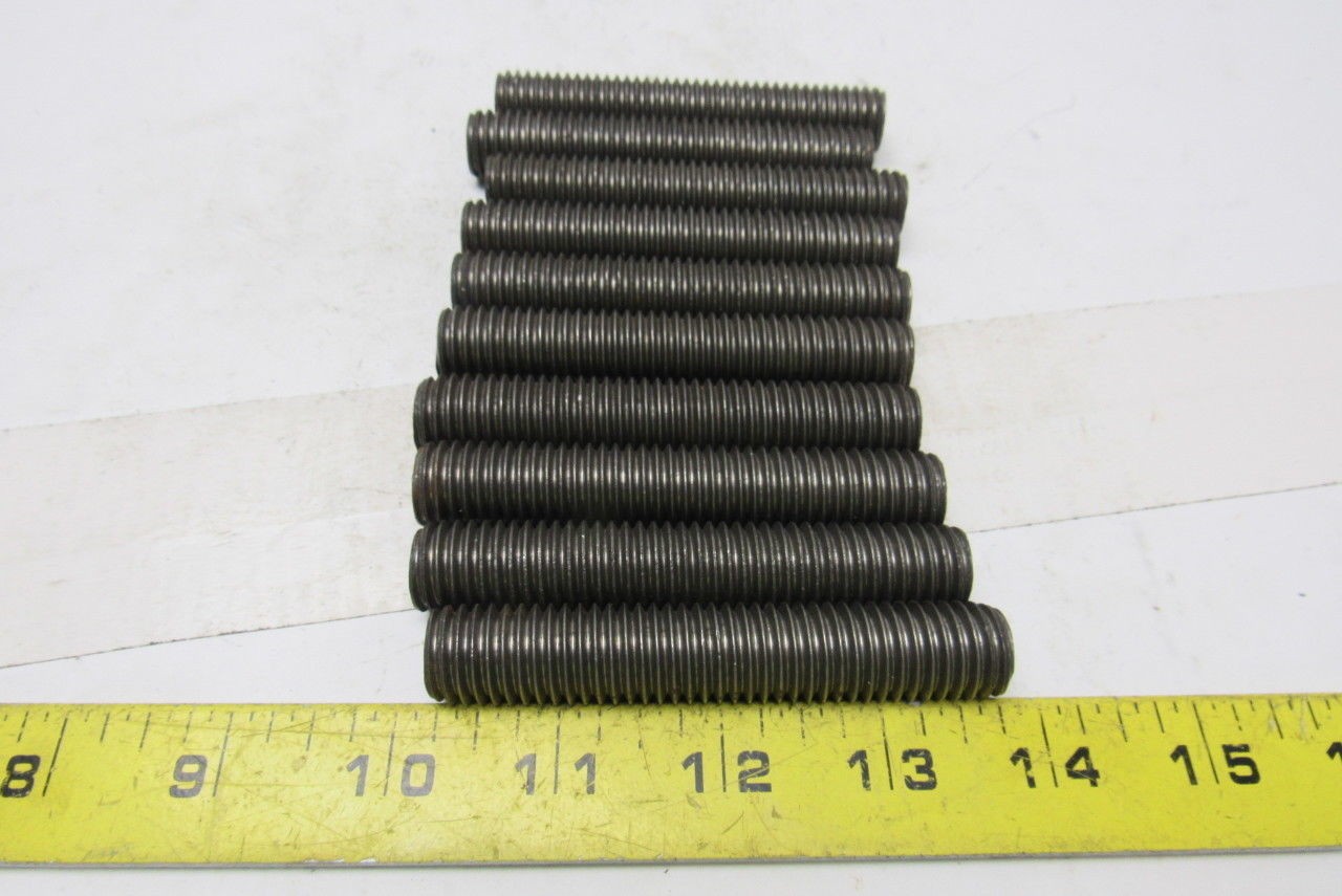 5/8″-11×4-1/4″ (OAL 4-1/2″) A320 L7 Fully Threaded Stud Lot of 10