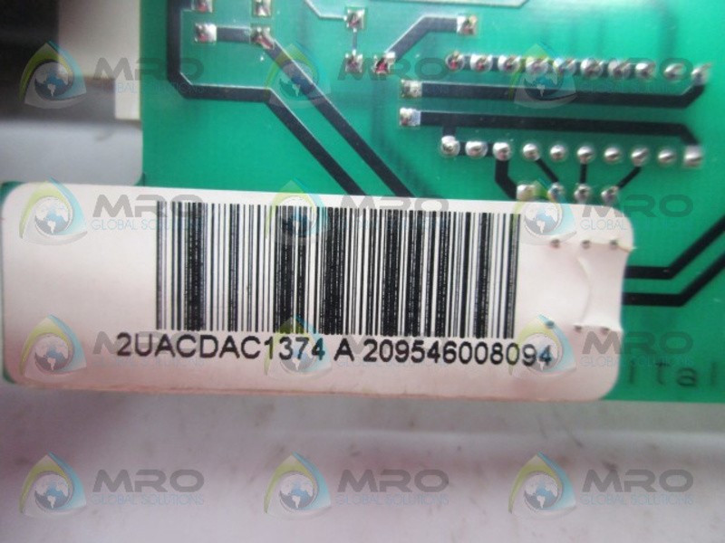 SERVOMAC 2UACDAC1374 MODULE INDICATOR CARD UNMP