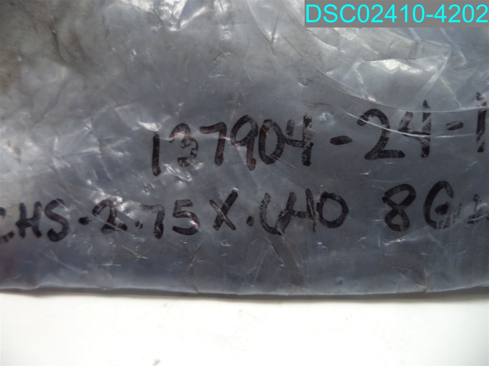 QTY=3 PCS: Part No. 137904-24-1 CHS 2.75 X 640 8 GA A-36 STEEL
