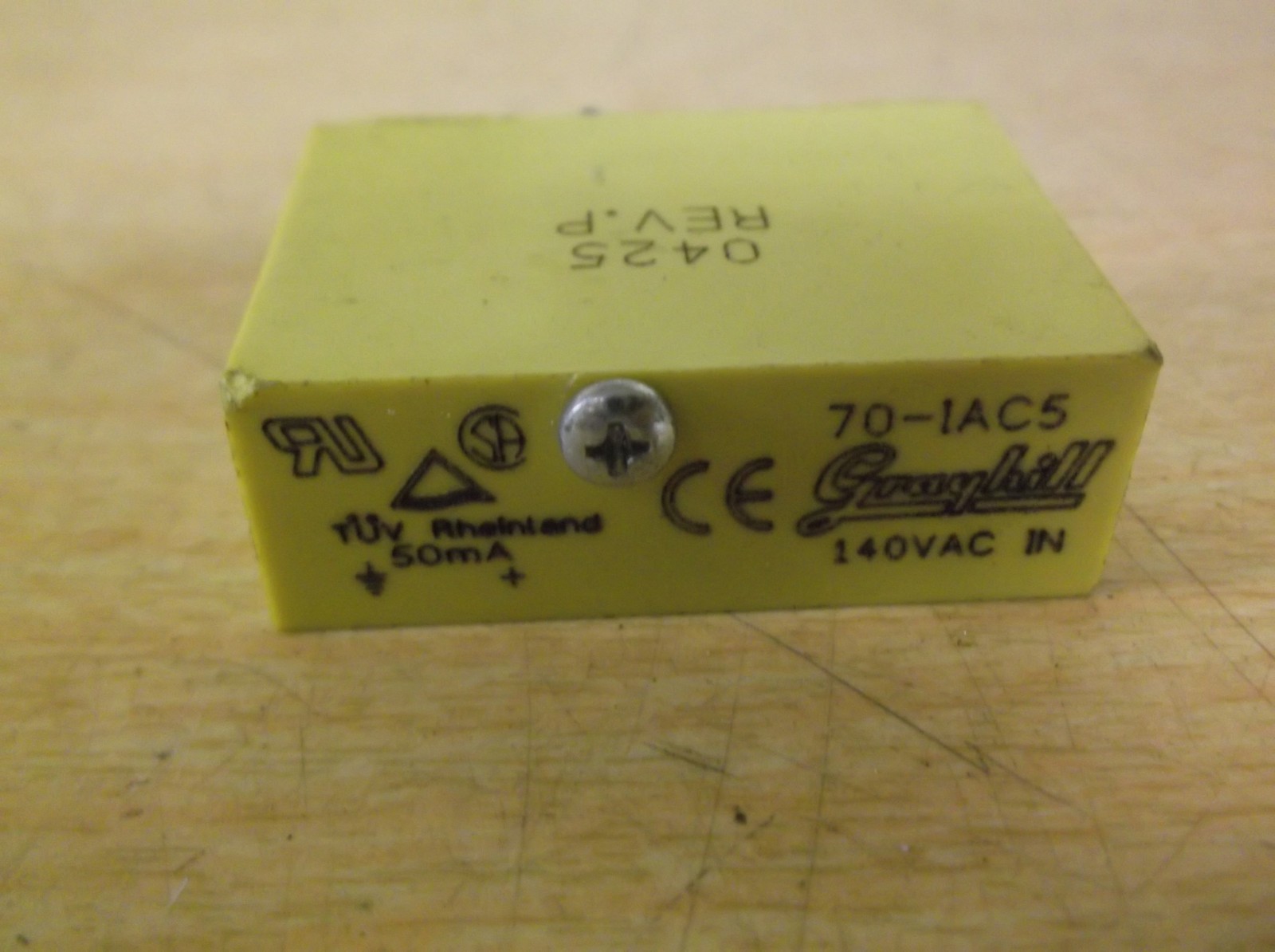 Grayhill 70-IAC5 Relay 140VAC 50mA *FREE SHIPPING*