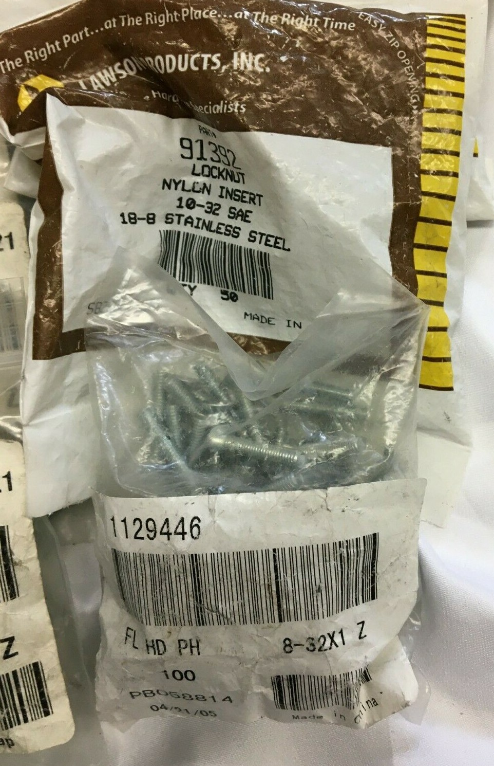 8×1/2,12-24×3/4,12-24×1/2, Pan Phil 8x32x2 1000 + 1/2 Flat Slot Lot of 1000 +/-