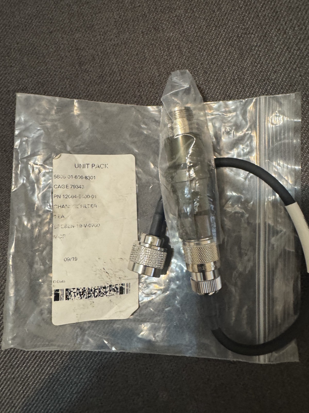 rf-300m-v150 radio channel filter 5805-01-606-8301
