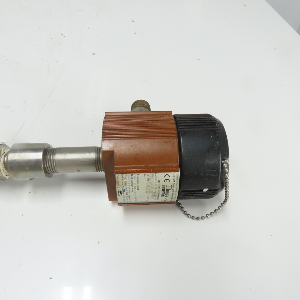 Moore TRY/B-P2/U24-T0/HAST-C Temperature Transmitter 24″ Probe 31-1/2″ OAL