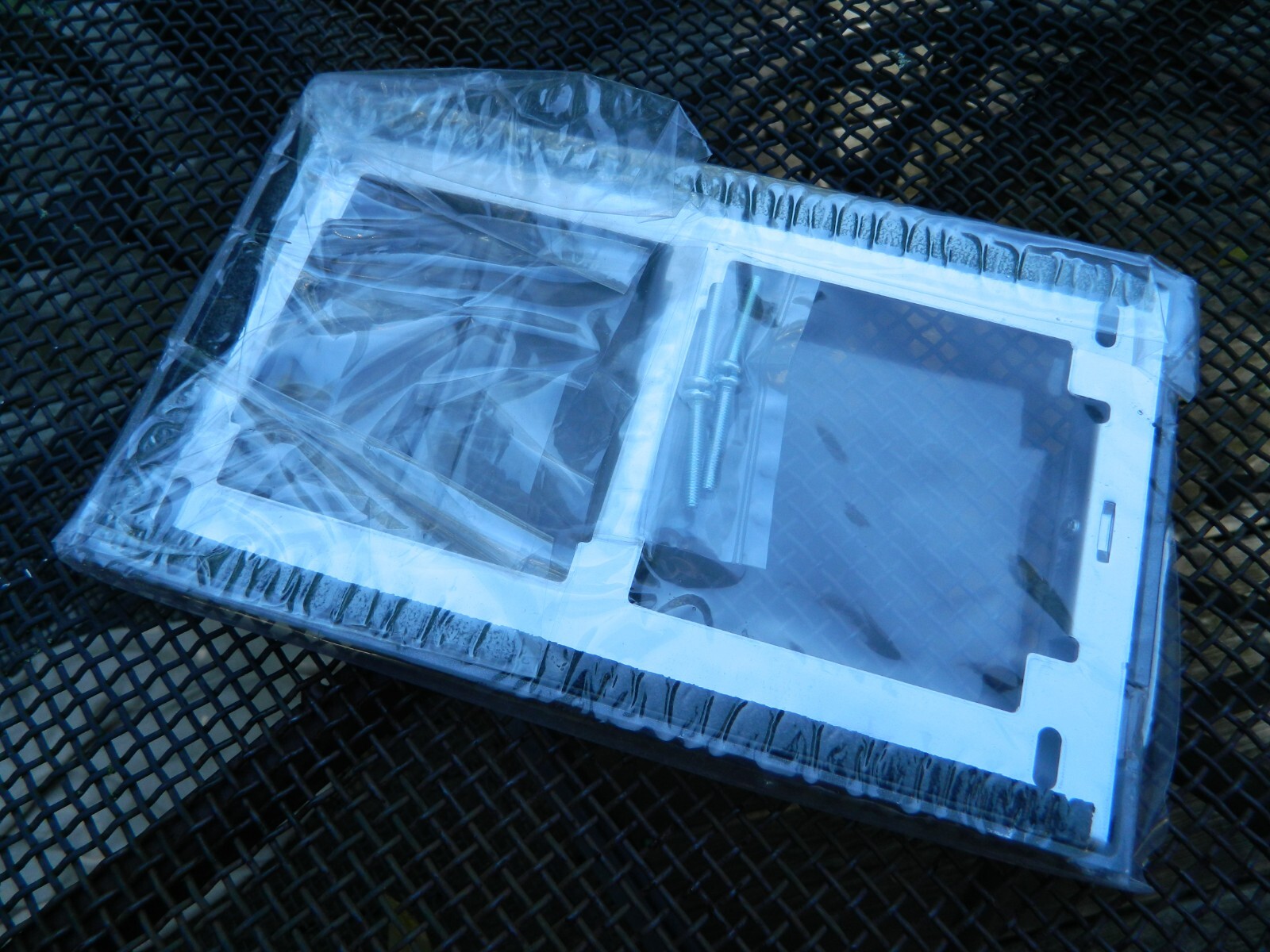 Aiphone GF-2F Two-Module Front Frame for GF and GT Series Modular Multi-Tenant