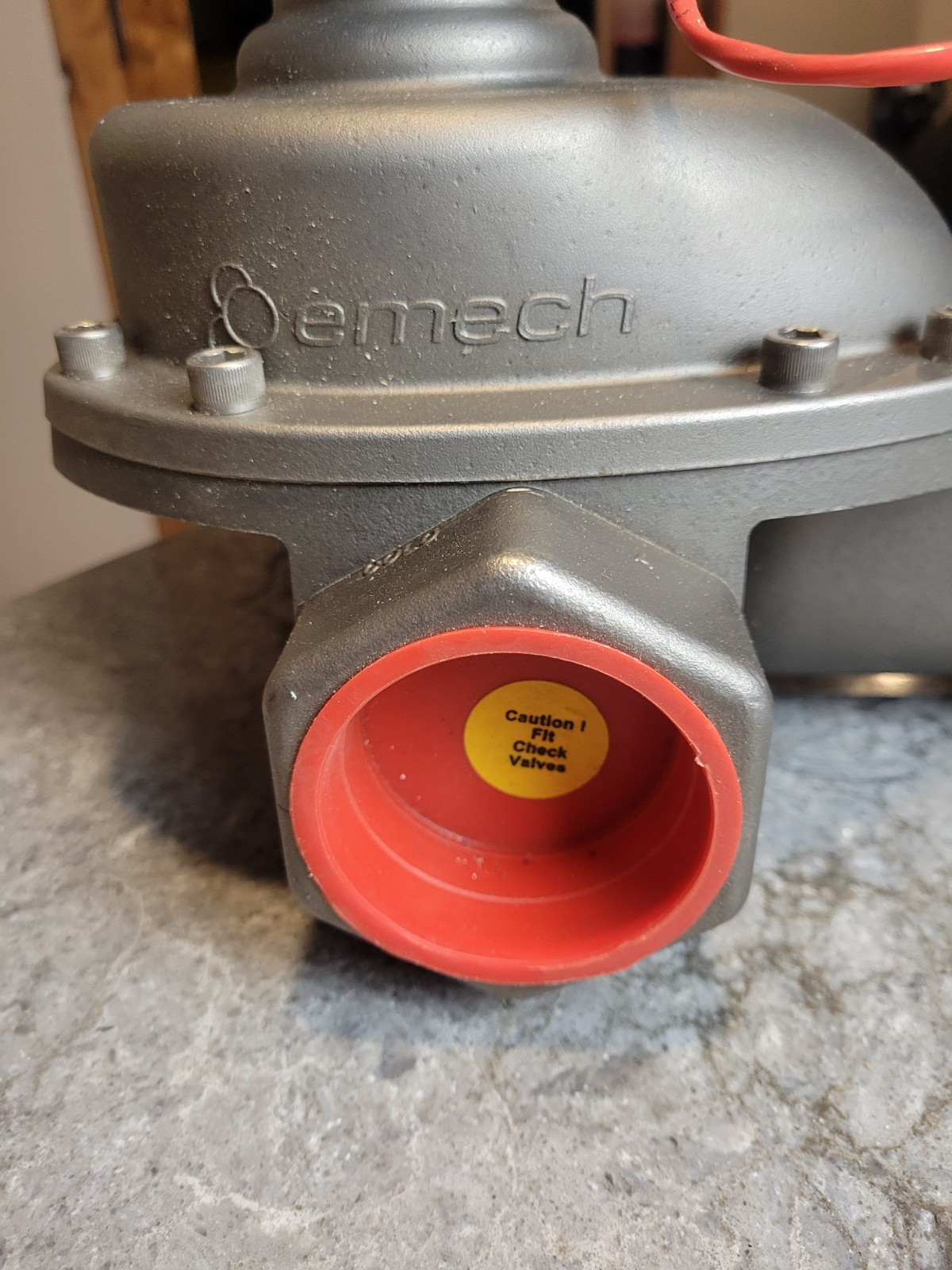Armstrong Emech Control Three-Way Actuator Valve G1.3 24V DC 5A 8RPM 100Nm USED
