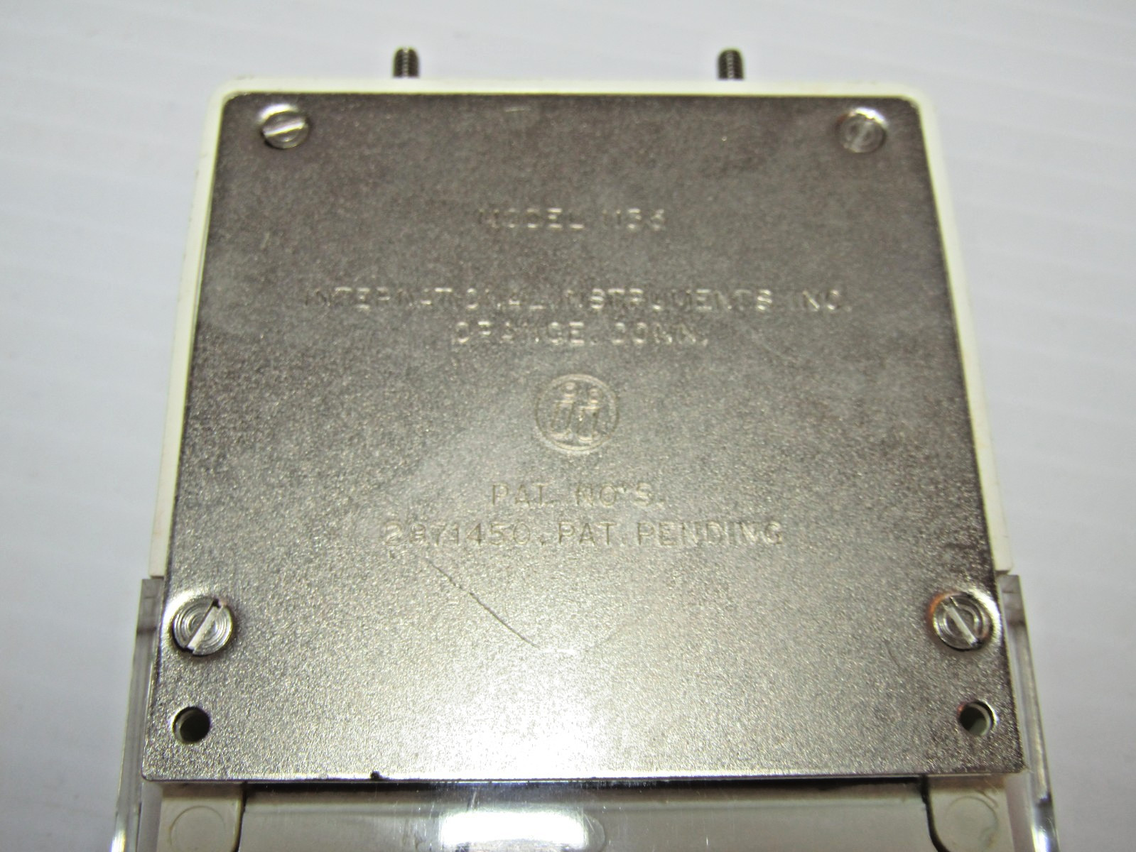 VTG International Instruments Model 1136 Panel DCUA Mount Meter Gauge Untested