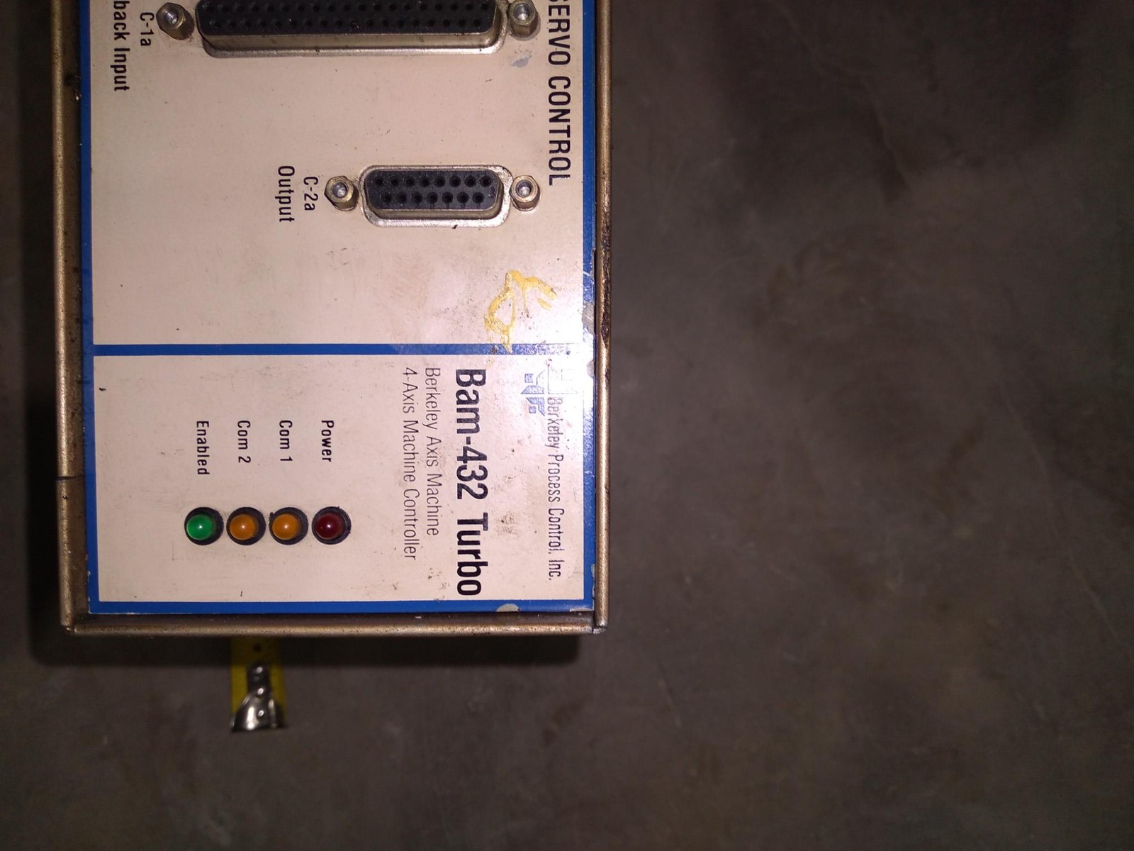 BERKELEY PROCESS CONTROL BAM-432 TURBO BERKELEY AXIS MACHINE 4-AXIS MACHINE