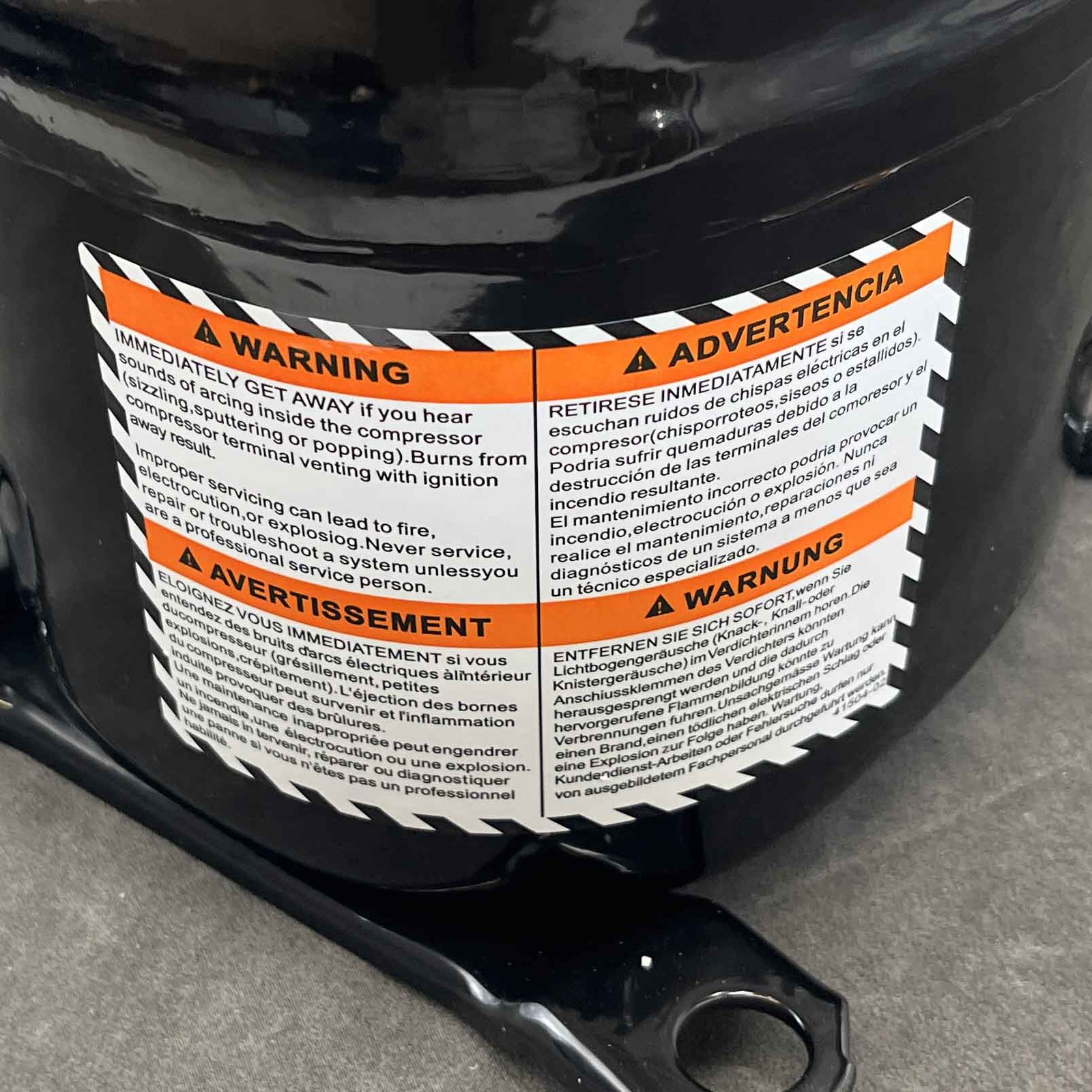 COMPRESSOR for Master-Bilt MAB03-14968 AWA2460ZXD AW613E 03-14968