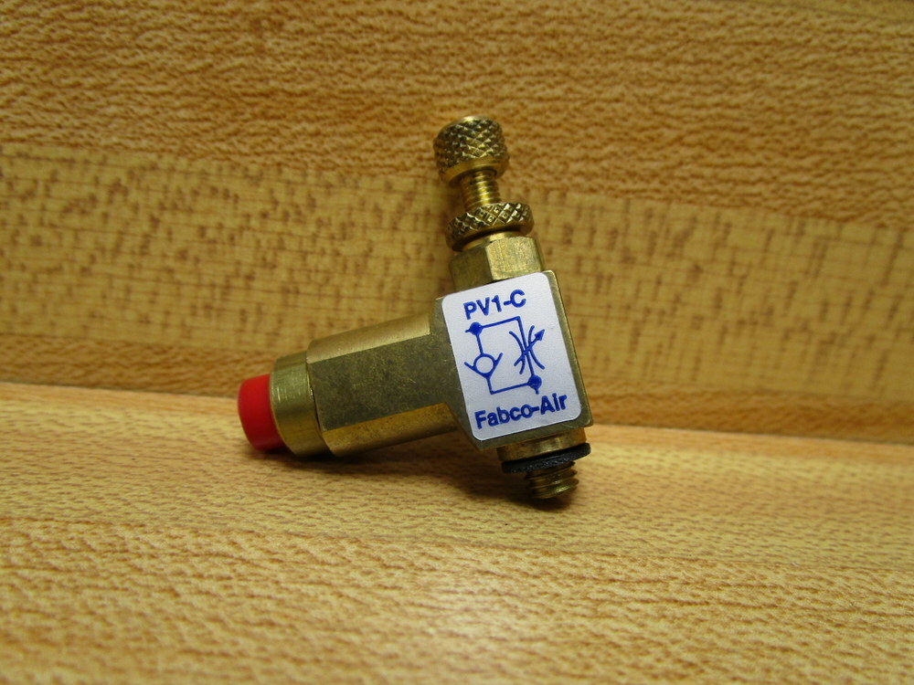 Fabco-Air PV1-C Port Mounted Flow Controls PV1C (Pack of 3)