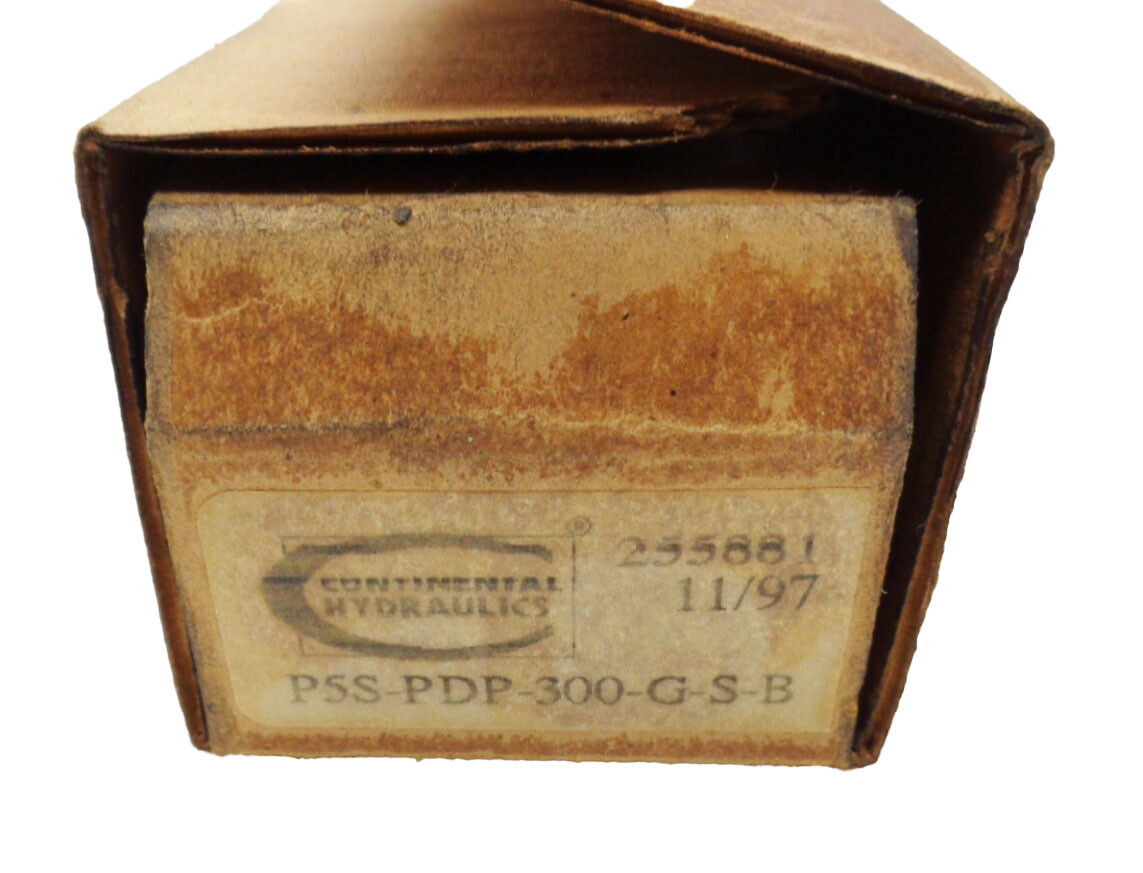 NEW CONTINENTAL HYDRAULICS P5S-PDP-300-G-S-B REDUCING VALVE W/SEALS