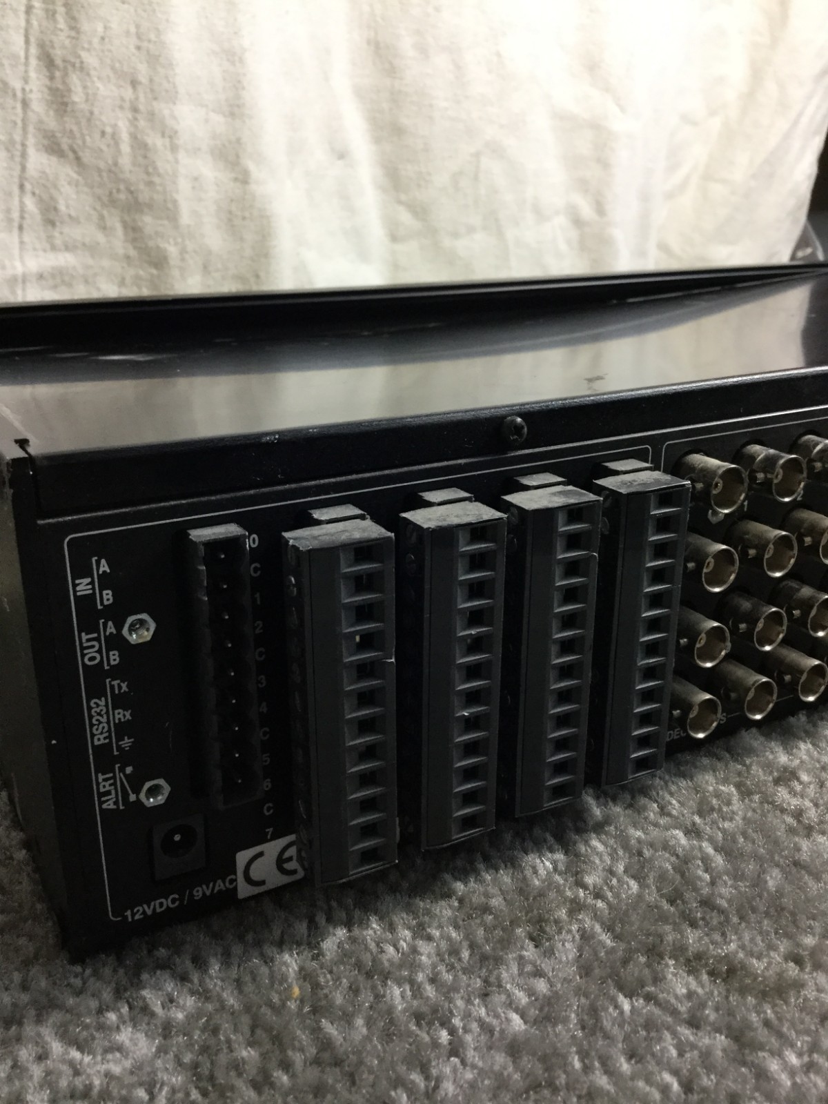 GE Security Kalatel KTD-348 Matrix Video Switcher Master Control Unit – Untested
