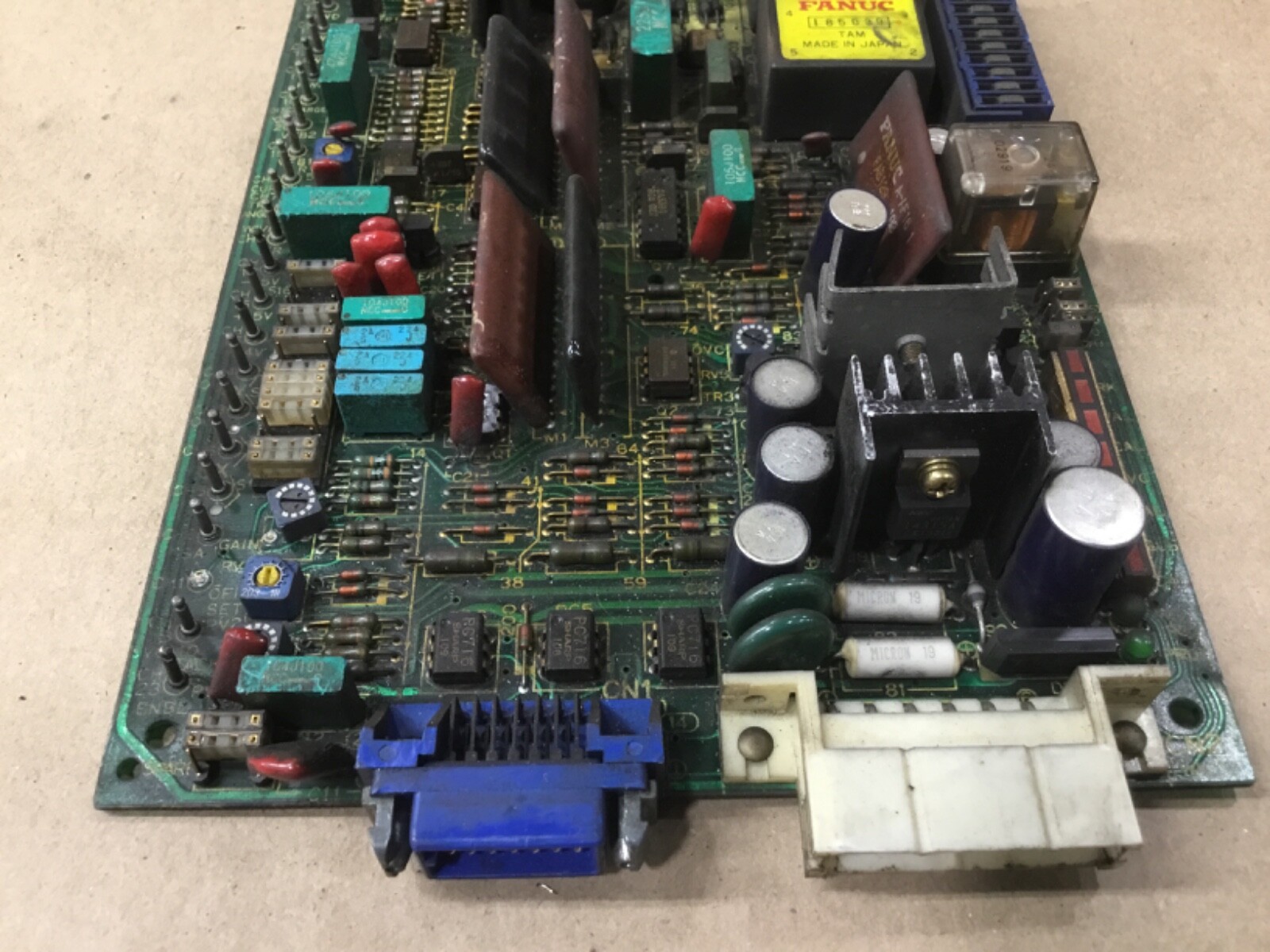 Lot Of 2 FANUC A20B-0009-0320 Velocity Control Board A350-0009-T322/03 #01Z46