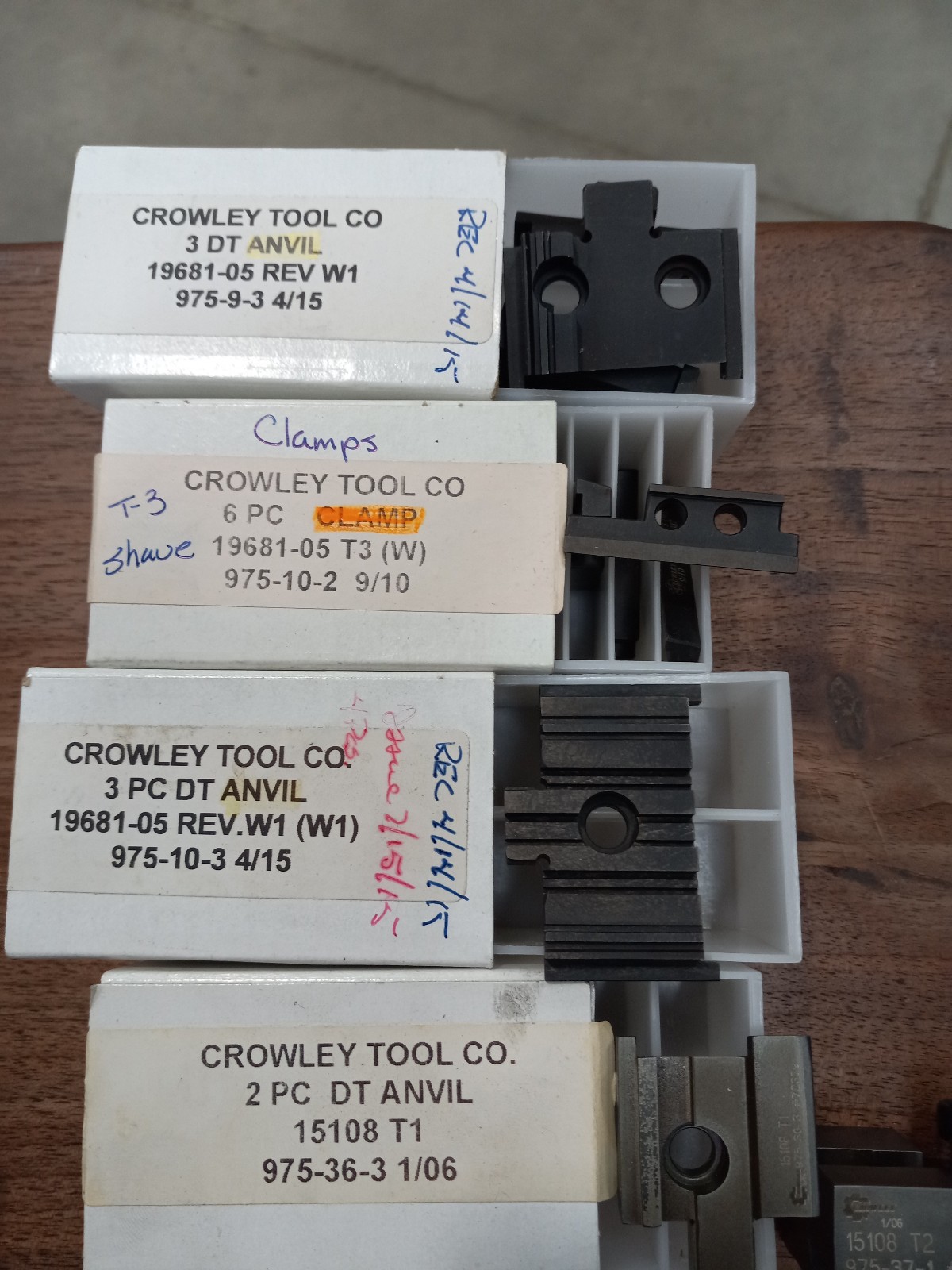Crowley Tool drive tools insert holders 975- New Big LOT