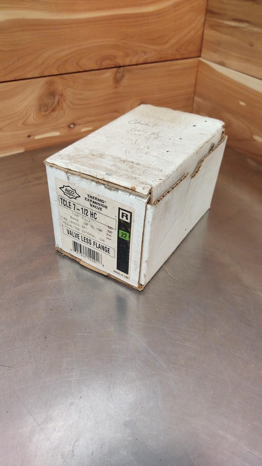 ALCO TCLE 7-1/2 HC THERMO EXPANSION VALVE