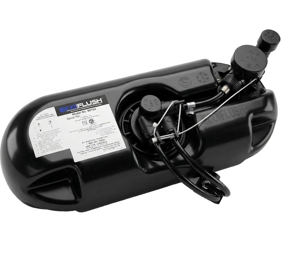 EcoFlush B8104 1.1 GPF (4 Lpf) Pressure Assisted Flush System Single Control