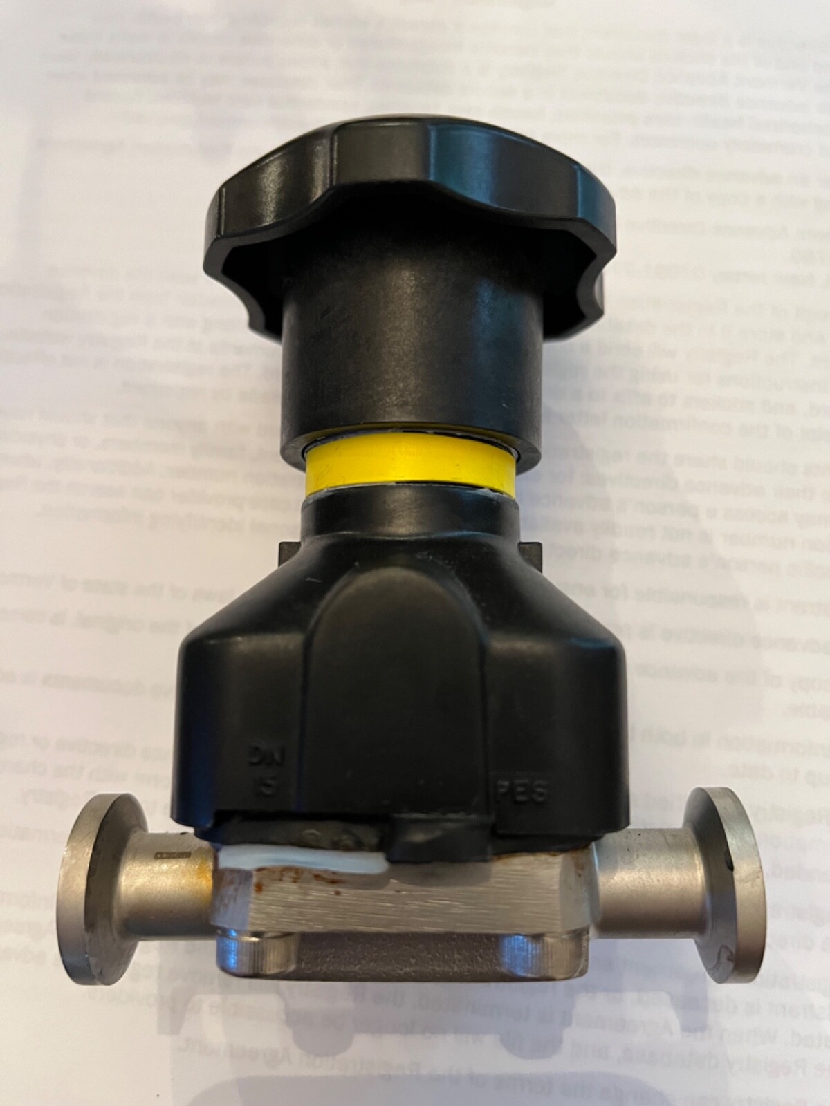 CRANE SAUNDERS 4-70677 316L CWP240 500″ BPE SF1