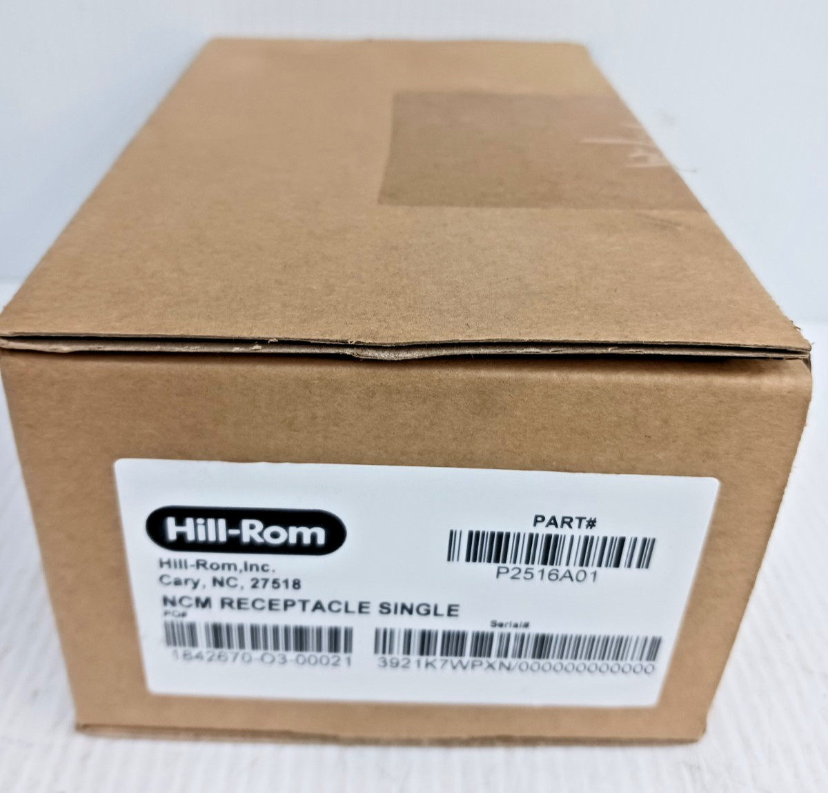 New Hill Rom P2516A01 NCM Single Receptacle