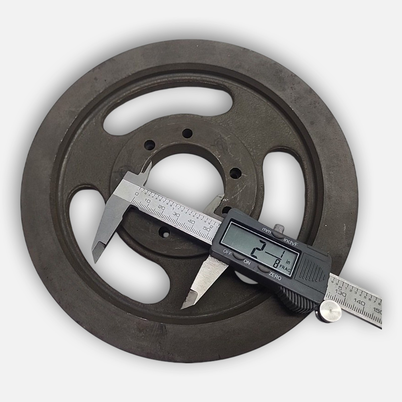 NEW MAUREY 1B8.0SDS SHEAVE PULLEY 2-1/8″ ID x 8-5/8″ OD x 1″ H