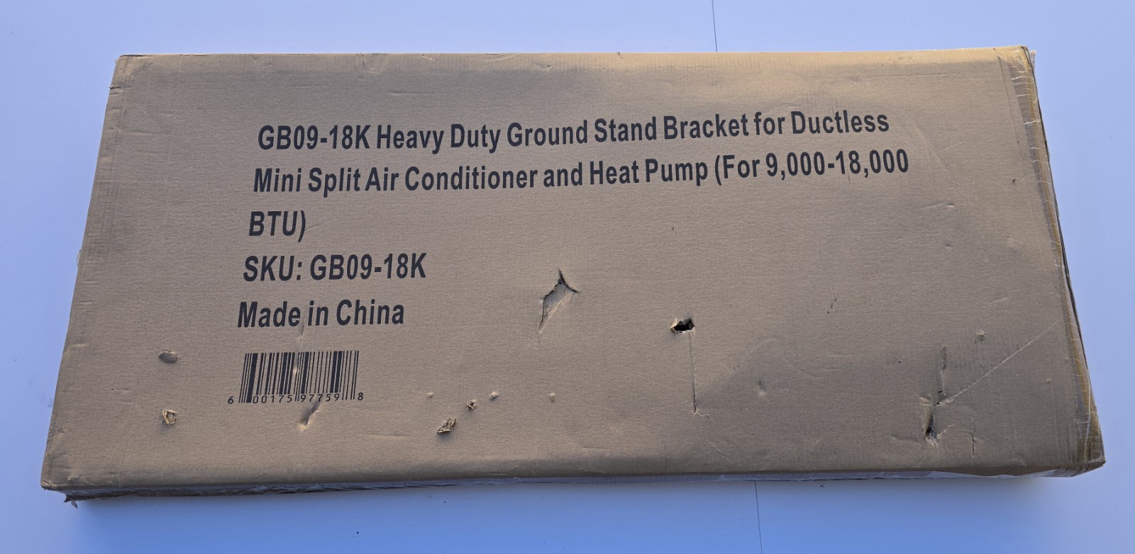 GB09-18K Heavy Duty Ground Stand Bracket Mini Split 9K-18K BTU
