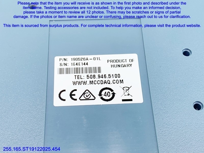 Measurement Computing USB-QUAD08 USB Interface Device as in photos, sn:9456, DHL
