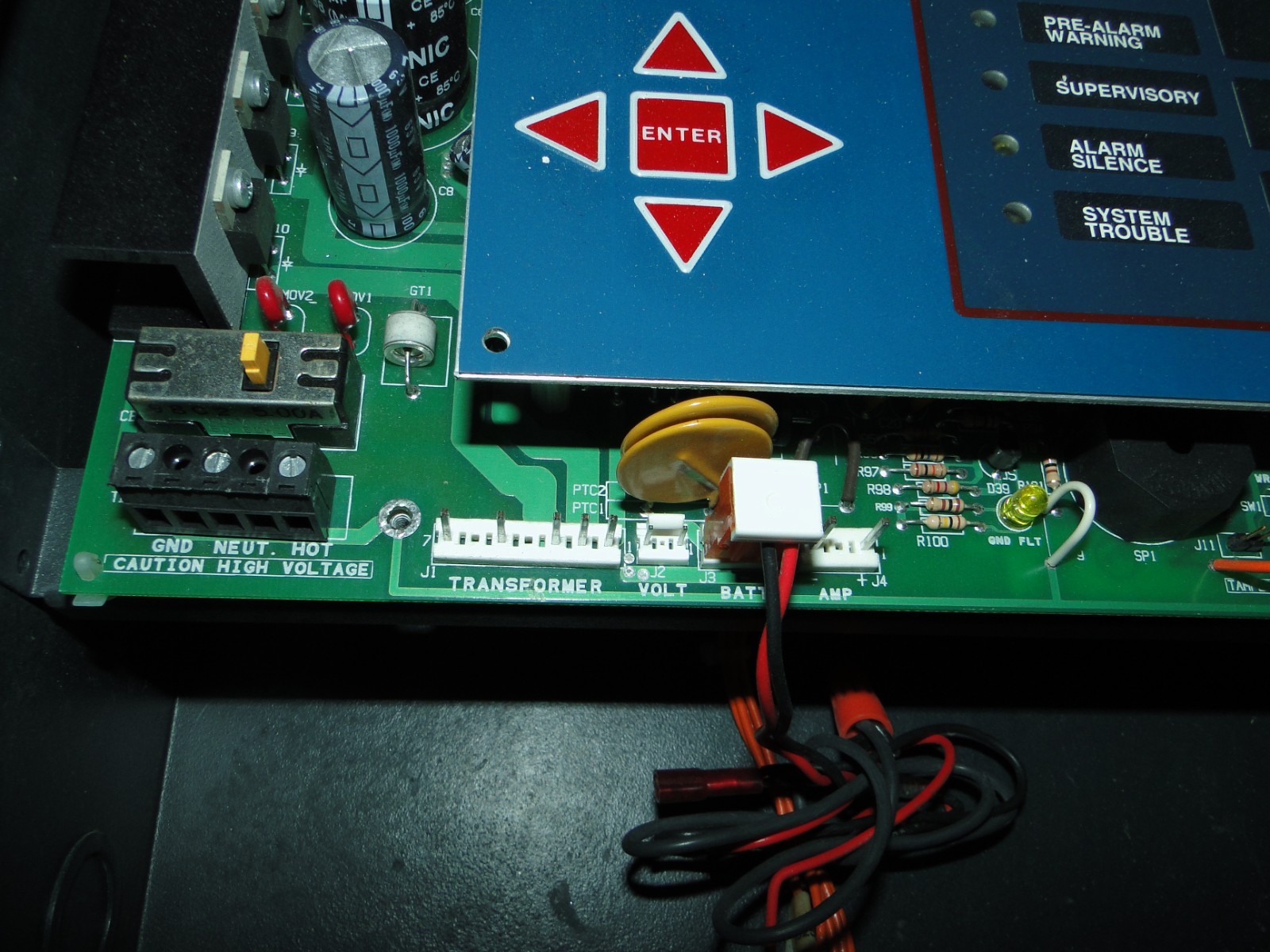 Chemetron Micro 200-I Intelligent Fire Detection and Alarm System Untested READ