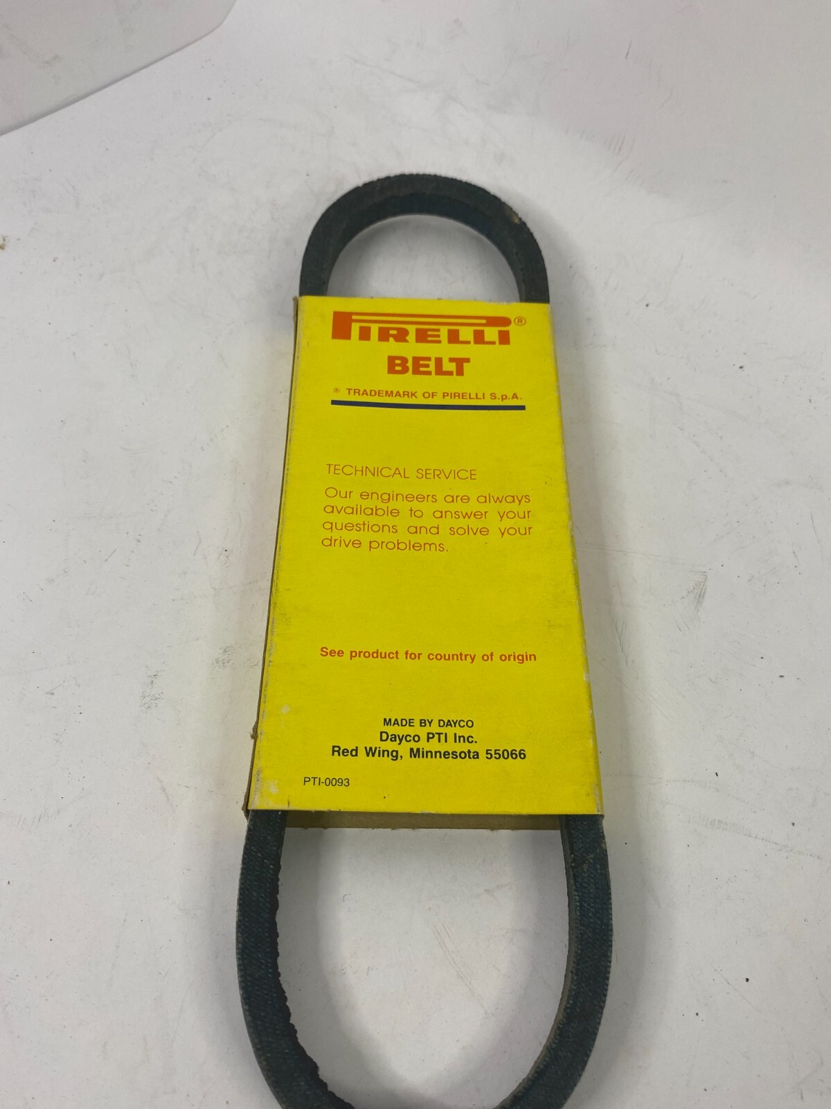 Pirelli 48×250 Extra Duty V-Belt For Outdoor Power Equipment 3-20HP