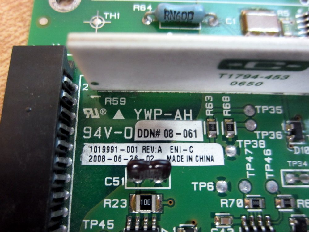 MKS 003-9311-313 Circuit Board 1019991-001