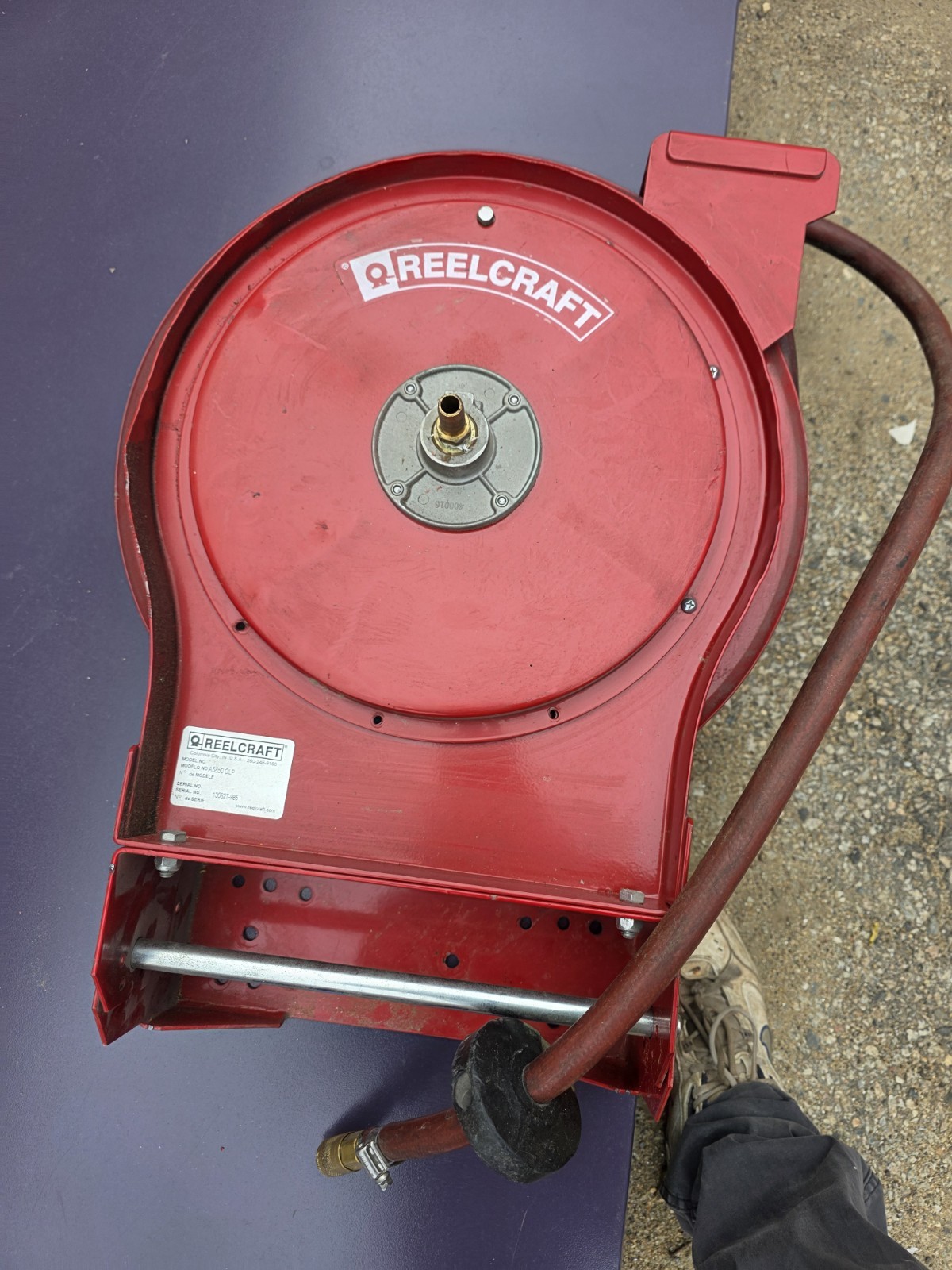 Reelcraft Model No. A5850 OLP