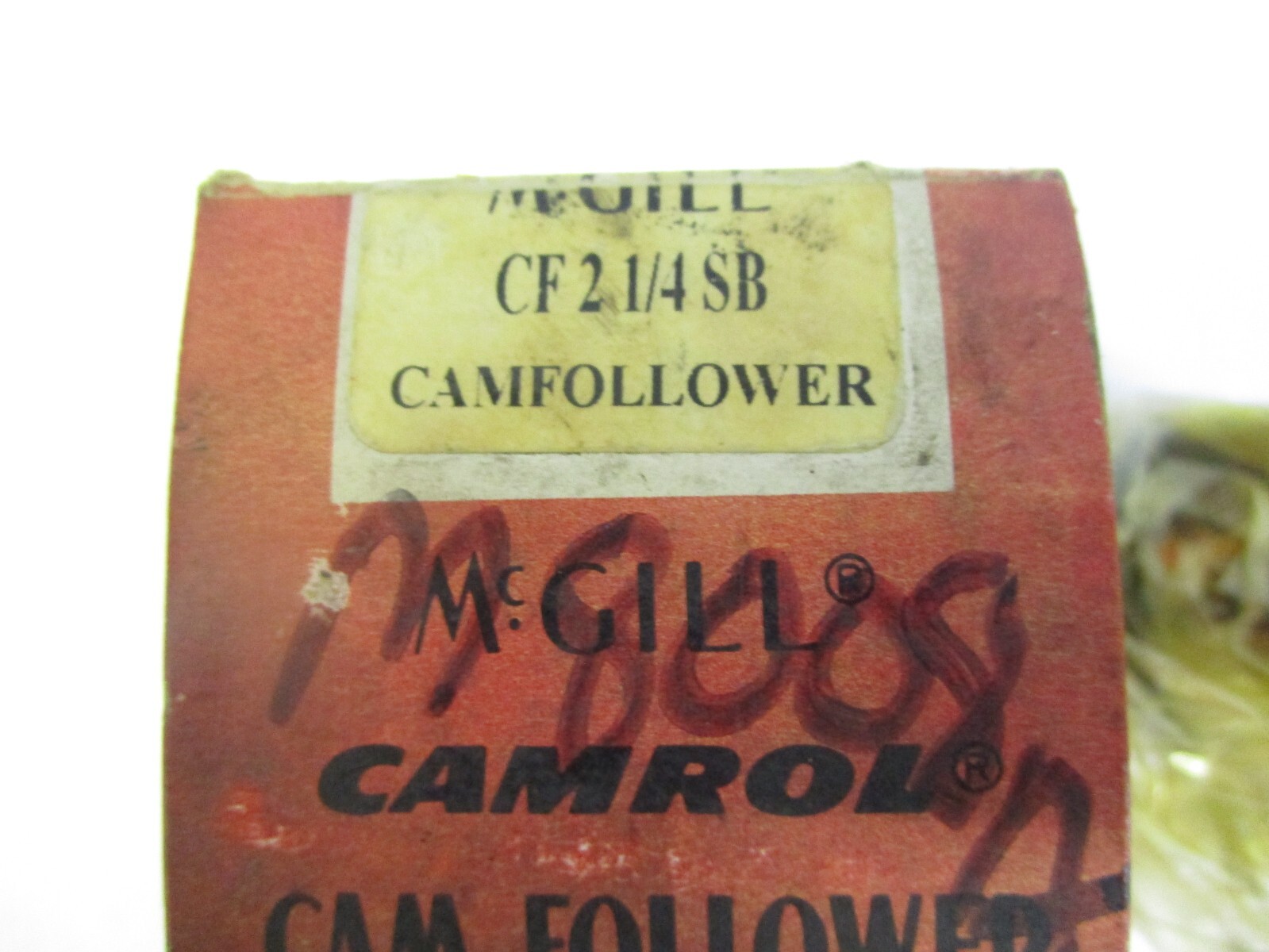 MCGILL CF 2 1/2 SB CAM FOLLOWER NEW OPEN BOX FREE SHIPPING!!!!!!!!!