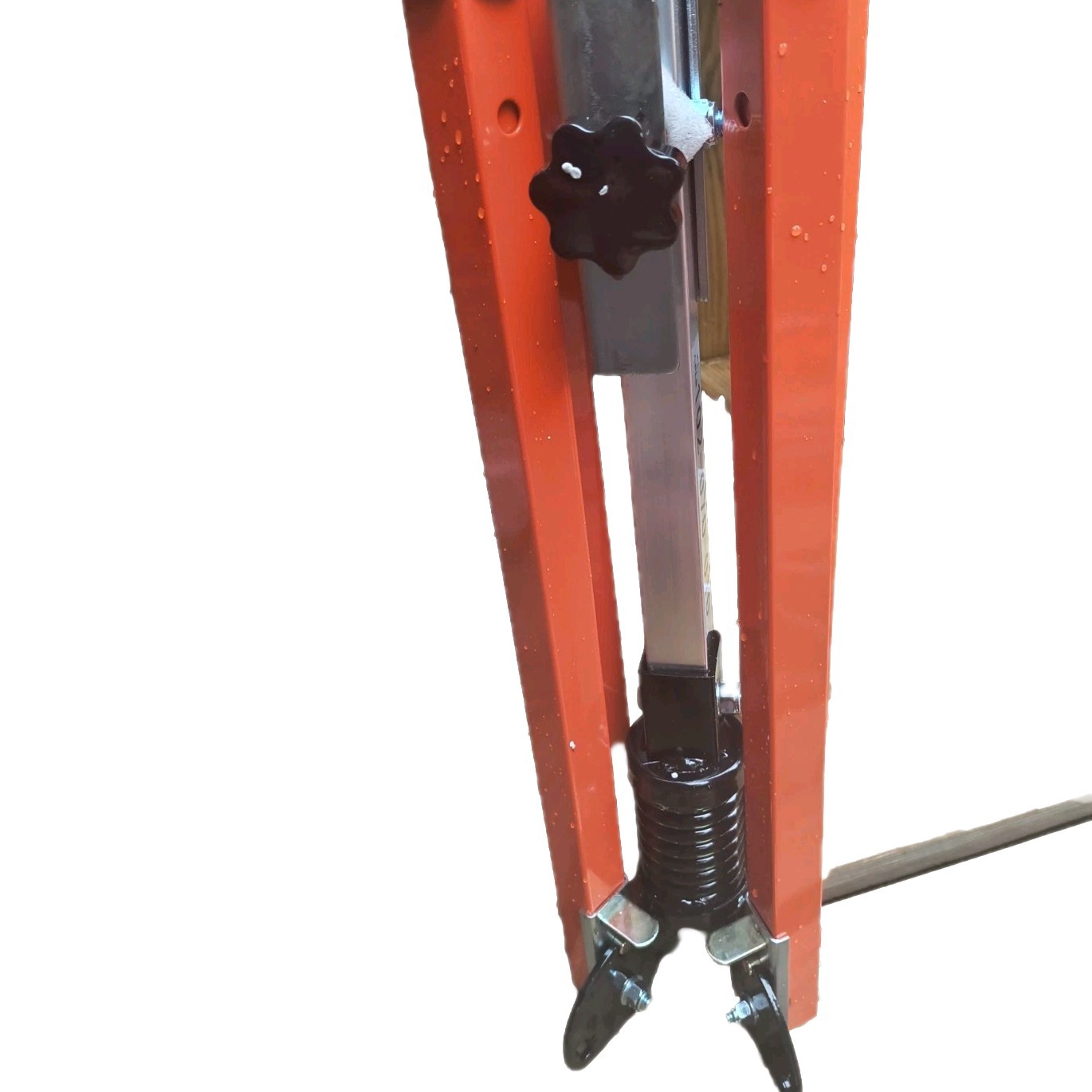 Plasticade Watchdog SS310 Heavy Duty Steel Double Spring Sign Stand Orange
