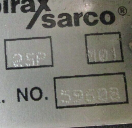 Spirax Sarco Type 25P M01 Stk. No. 59608 A7196WVS
