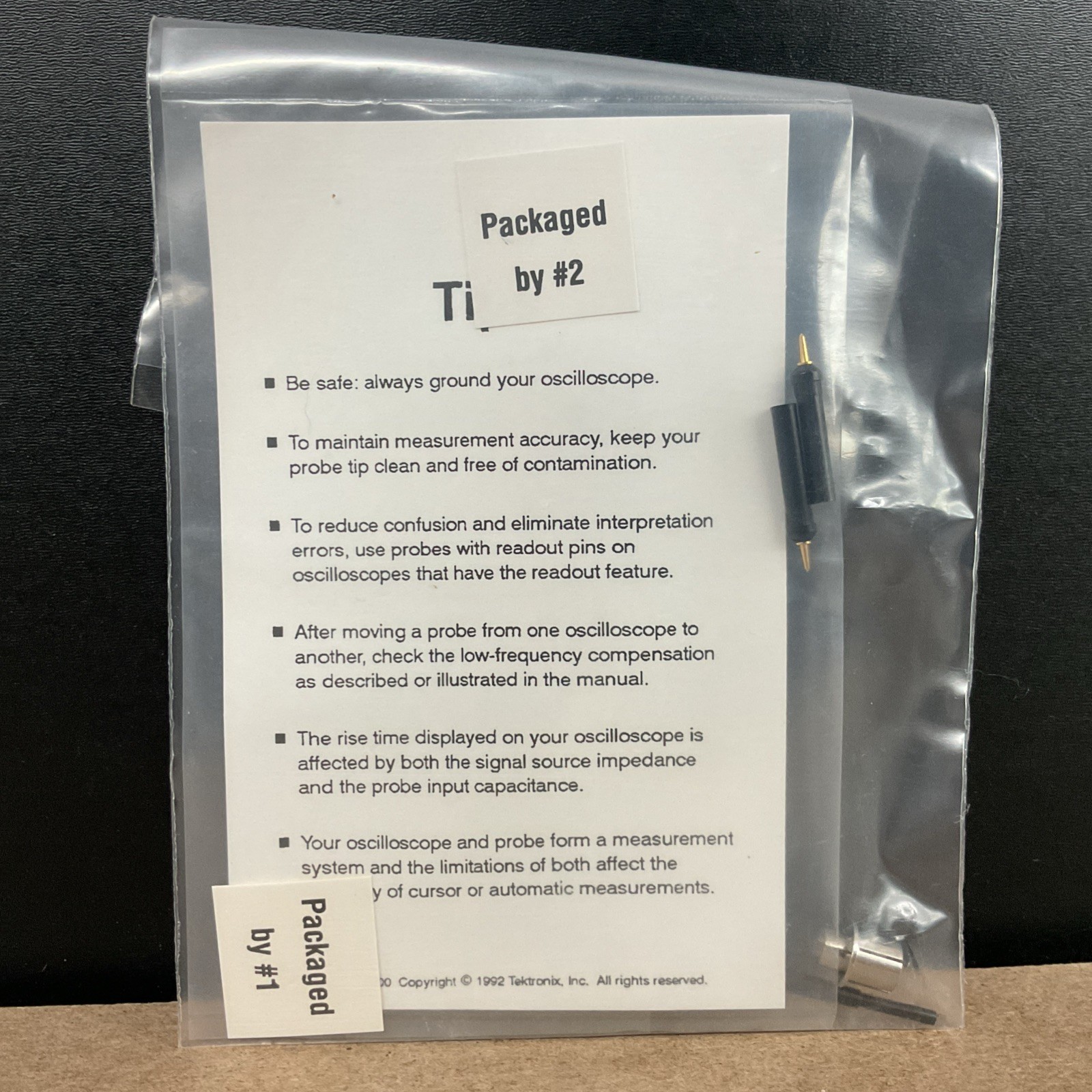 Tektronix 131-4997-01 Probe Tips (Pack of 2) for Many Probes