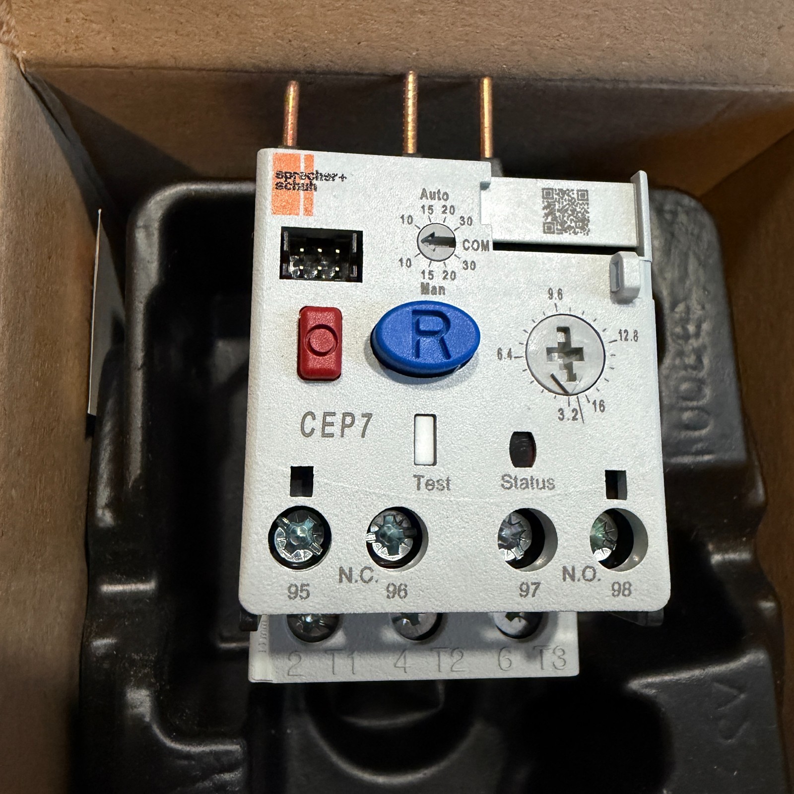 Sprecher + Schuh Overload Relay CEP7-1EFDB New in Box