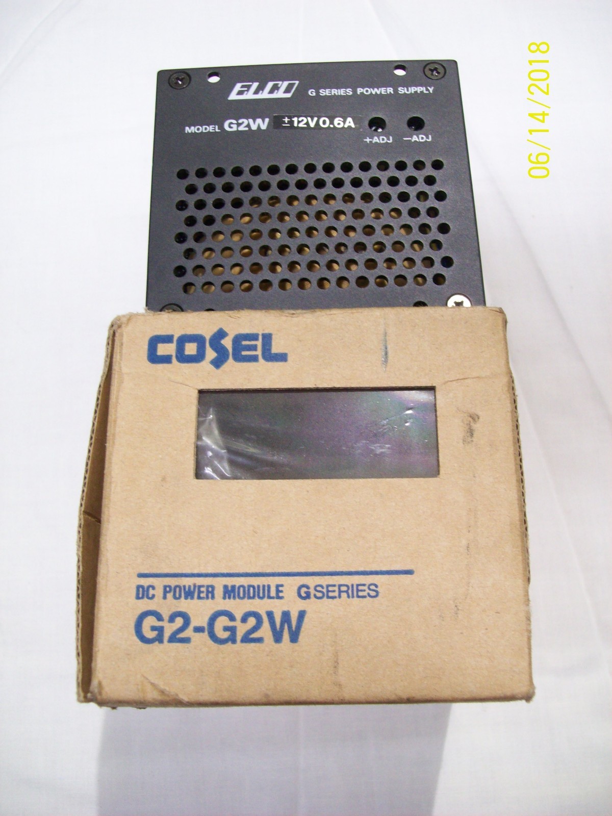 COSEL DC POWER SUPPLY MODULE G SERIES 12V 0.6A , G2-G2W