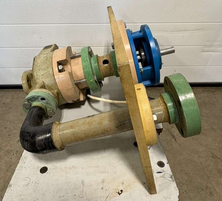 Goulds Pumps NM3171 Non-Metallic Vertical Process Pump D02319A 63100, RPC-02-001