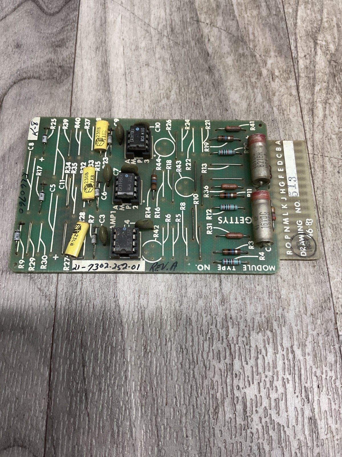 GETTYS 11-0102-102 Computer Curcuit Board #4045B46